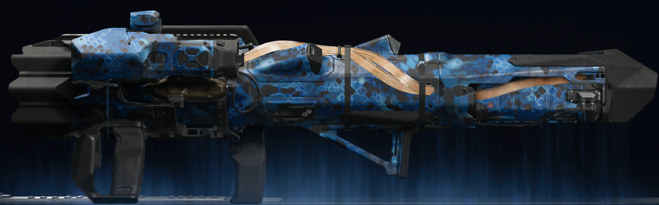Rendu du camouflage Serpent saphir sur A.R.C. M1